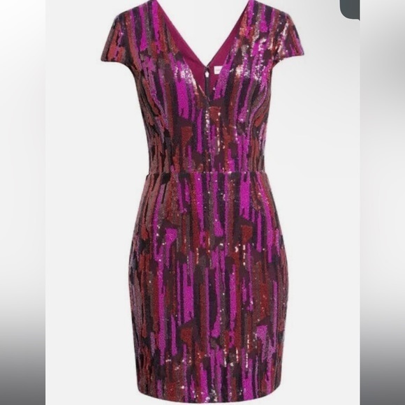 NWT - Dress the Population Sequin Dress - Size S - Picture 1 of 6